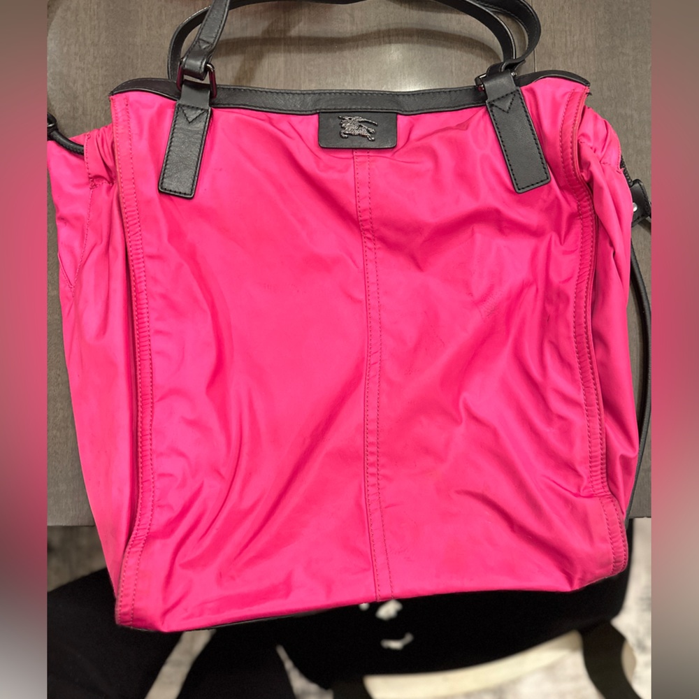 Burberry Pink tote